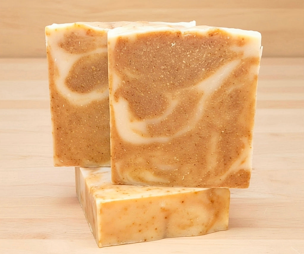Tallow Turmeric Soap with Goat Milk