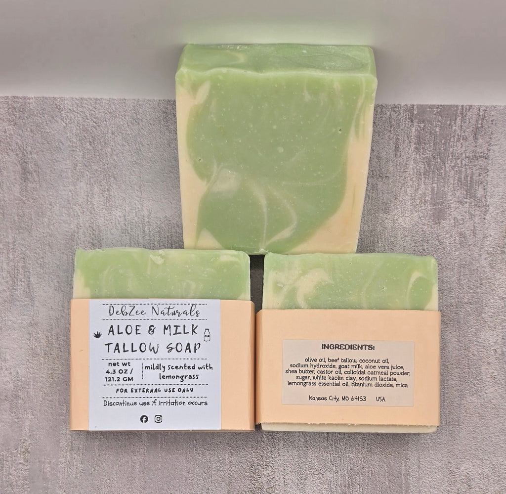 Aloe & Milk Tallow Soap