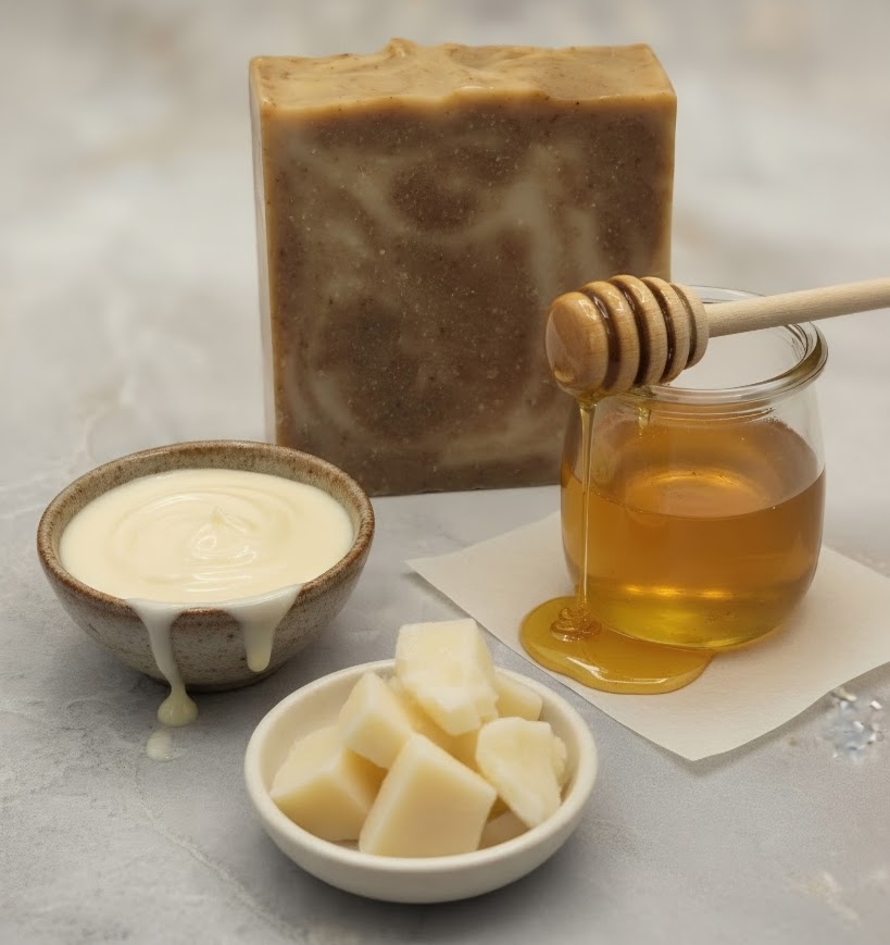 Sweet Golden Milk & Honey Tallow Soap