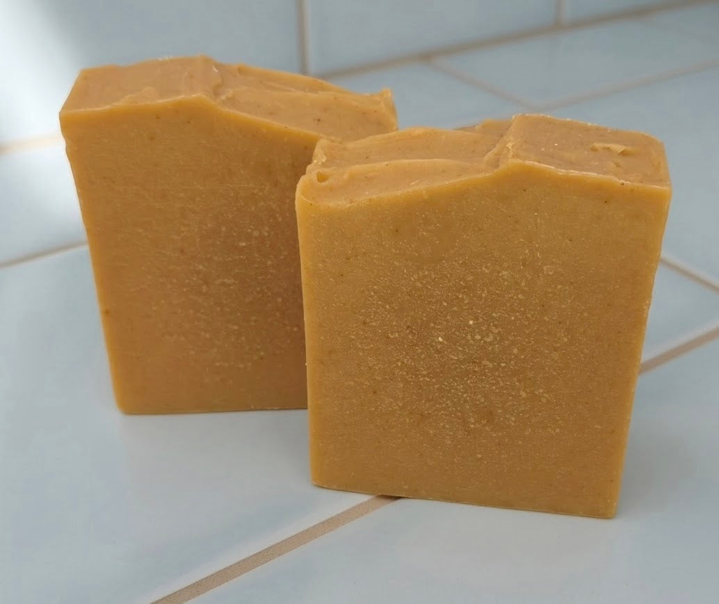 Tallow Turmeric Soap with Goat Milk (No Kojic)