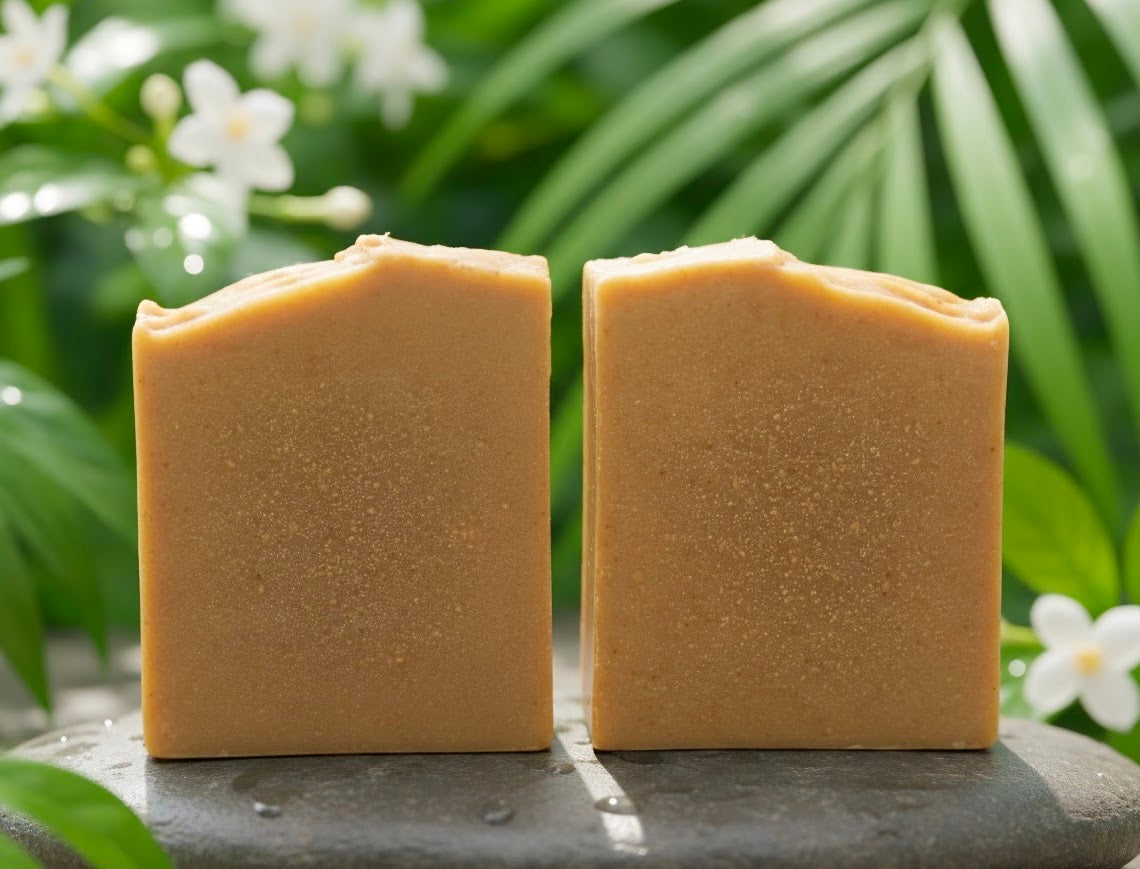Tallow Turmeric Soap with Goat Milk (No Kojic)
