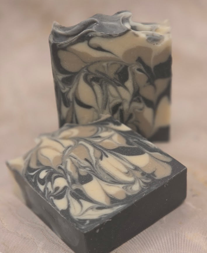 Midnight Milk Facial Bar Soap with Activated Charcoal
