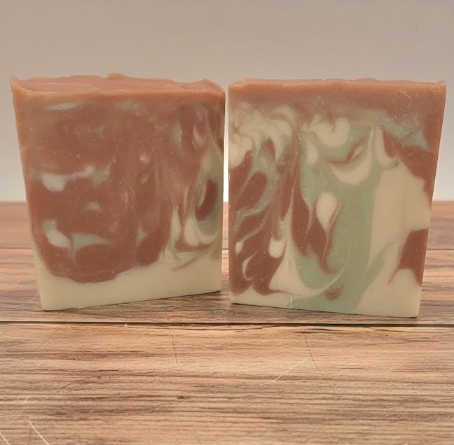 Wild Rose Milky Tallow Soap with Aloe